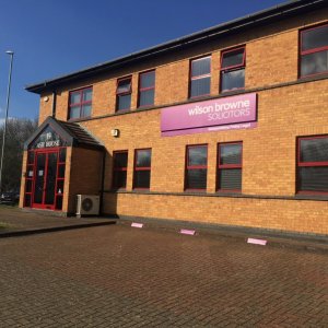 Wilson Browne Corby Office Entrance View