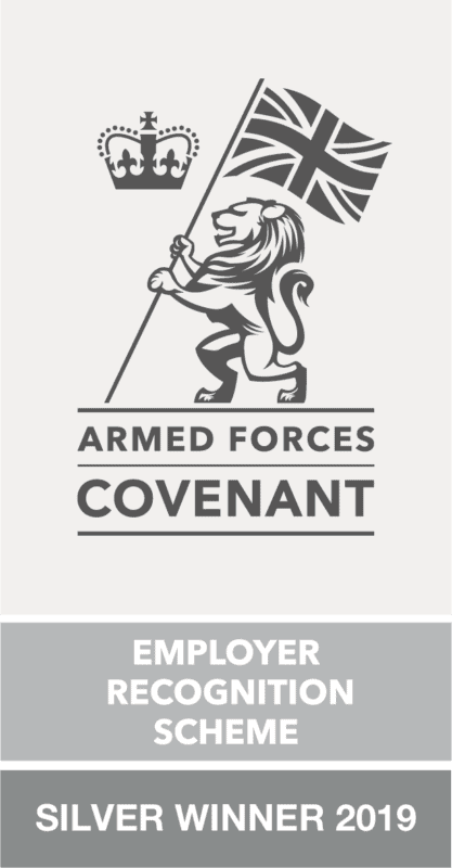 Armed Forces Covenant Silver Winner 2019