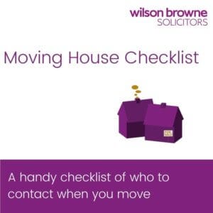 moving house checklist